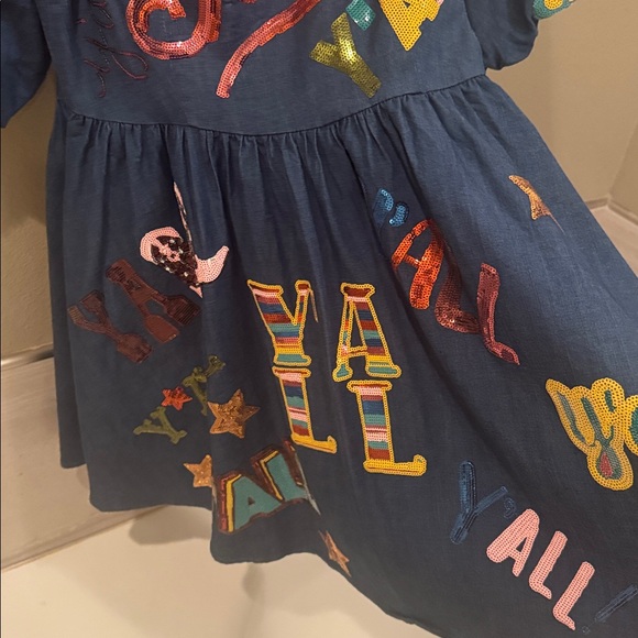 Queen of Sparkles Y’all all Over Dress Size S - Picture 3 of 4